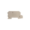9503340000 - CONN TERM BLK END PLATE BEIGE