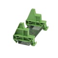 1708410 - CONN TERM BLK D RAIL ADAPT GREEN