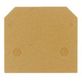 0117920000 - CONN TERM BLK END PLATE RAIL BG