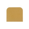 0130120000 - CONN TERM BLK END PLATE RAIL YLW