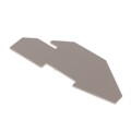 1733240000 - CONN TERM BLK END PLATE RAIL BG