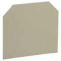445170 - CONN TERM BLK END PLATE RAIL BG