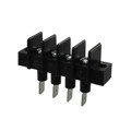 CFTQ-4 - CONN BARRIER STRIP 4CIRC 0.375"