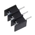 T38121-03-0 - CONN BARRIER STRIP 3CIRC 0.375"