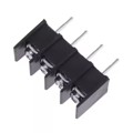 T38121-04-0 - CONN BARRIER STRIP 4CIRC 0.375"
