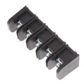 0386307805 - CONN BARRIER STRIP 5CIRC 0.438"