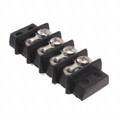 4-140-Y - CONN BARRIER STRIP 4CIRC 0.375"