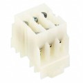 NDN3-WH - CONN BARRIER STRIP 3CIRC 0.3"