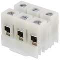 NDN111-WH - CONN BARRIER STRIP 3CIRC 0.635"