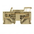 1896400000 - CONN TERM BLK FEED THROUGH BEIGE