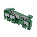XW5G-P4.0-1.2-1 - TERM BLK GND PUSH 4MM 1:2 2TIER