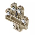 910616 - CONN TERM BLK FEED THROUGH BEIGE