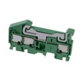 XW5G-P2.5-1.2-1 - TERM BLK GND PUSH 2.5MM 1:1 2TIE