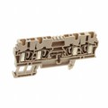 1650340000 - CONN TERM BLK FEED THROUGH BEIGE