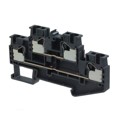 XW5T-P4.0-1.1-2BL - TERM BLK PUSHIN 4.0MM 1:1 2TIER
