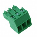 TJ0331530000G - TERM BLOCK PLUG 3POS STR 3.81MM