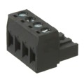 0395300004 - TERM BLOCK PLUG 4POS STR 5.08MM