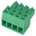 EDZ1550/4 - TERM BLOCK PLUG 4POS STR 3.81MM
