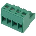 1911981 - TERM BLOCK PLUG 4POS STR 5.08MM