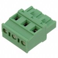 1832536 - TERM BLOCK PLUG 3POS 7.62MM