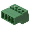 1857906 - TERM BLOCK PLUG 4POS STR 3.81MM