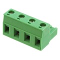 1767025 - TERM BLOCK PLUG 4POS STR 7.62MM