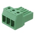 1804917 - TERM BLOCK PLUG 3POS STR 7.62MM