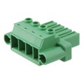 1777859 - TERM BLOCK PLUG 4POS STR 7.62MM