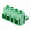 1714294 - TERM BLOCK PLUG 4POS STR 7.62MM