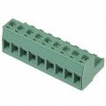 1757080 - TERM BLOCK PLUG 9POS STR 5.08MM