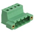 1825527 - TERM BLOCK PLUG 4POS STR 5.08MM
