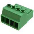 1709063 - TERM BLOCK PLUG 4POS STR 7.62MM