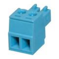 TBP02P1-381-02BE - TERMINAL BLOCK, PLUGGABLE, 3.81,