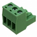 TJ0371500000G - TERM BLOCK PLUG 3POS STR 5MM