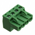 TJ0451560000G - TERM BLOCK PLUG 4POS STR 5.08MM