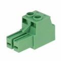 ET0201500000G - TERM BLOCK PLUG 2POS STR 7.62MM
