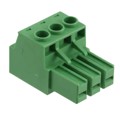 ET0301500000G - TERM BLOCK PLUG 3POS STR 7.62MM