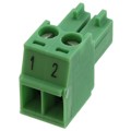 1900468 - TERM BLOCK PLUG 2POS STR 3.5MM