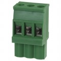 ED1110/3 - TERM BLOCK PLUG 3POS 270DEG 5MM