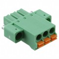 1966101 - TERM BLOCK PLUG 3POS STR 3.5MM