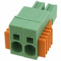 1718481 - TERM BLOCK PLUG 2POS STR 7.62MM