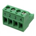 1751086 - TERM BLOCK PLUG 4POS STR 5MM