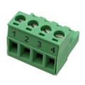 1758377 - TERM BLOCK PLUG 4POS STR 5.08MM