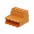 1627260000 - TERM BLOCK PLUG 4POS STR 5.08MM