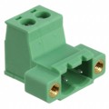 1825501 - TERM BLOCK PLUG 2POS STR 5.08MM