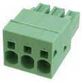1996029 - TERM BLOCK PLUG 3POS STR 7.62MM