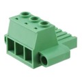 1913581 - TERM BLOCK PLUG 3POS STR 10.16MM