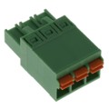 KD0370500000G - TERM BLOCK PLUG 3POS STR 5MM
