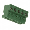 282830-5 - TERM BLOCK PLUG 5POS 90DEG 5MM