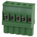ED1110/5 - TERM BLOCK PLUG 5POS 270DEG 5MM